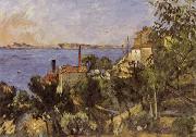 Paul Cezanne, La Mer a l'Estaque